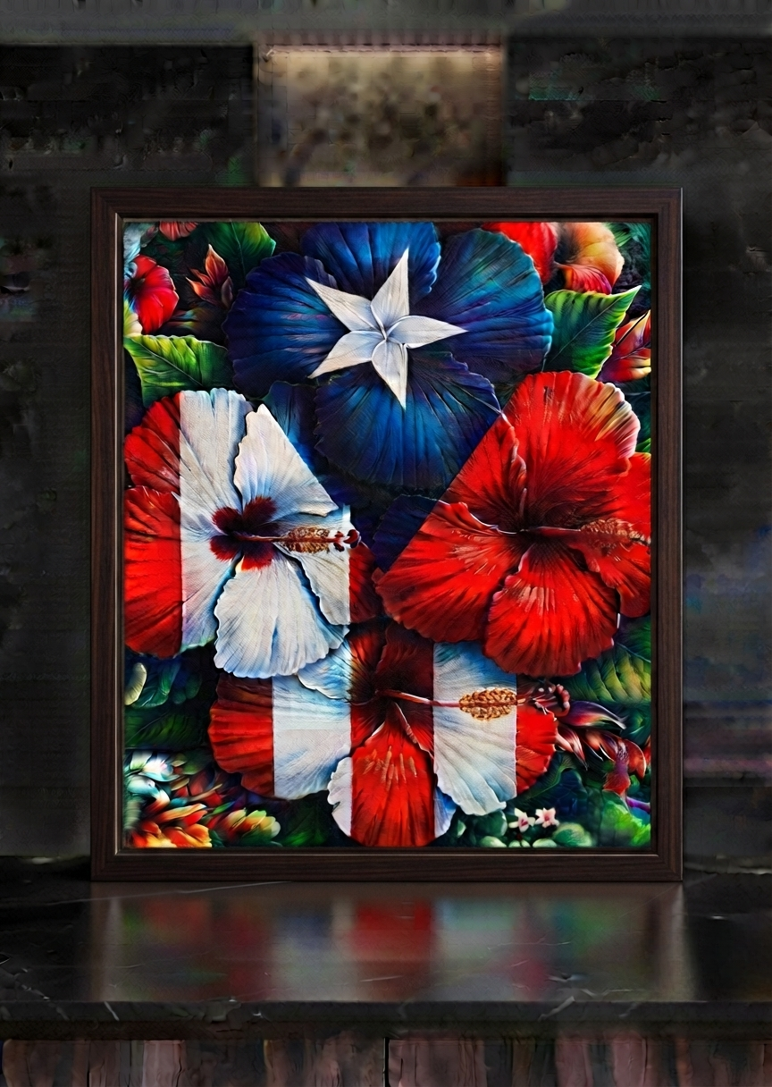 Cotton Canvas with Frames