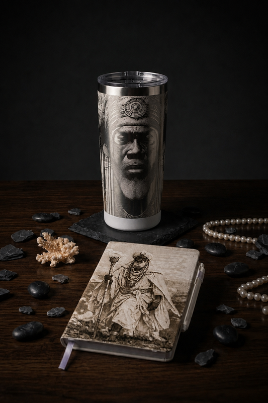 Laser Engraved matching Tumbler and Journal