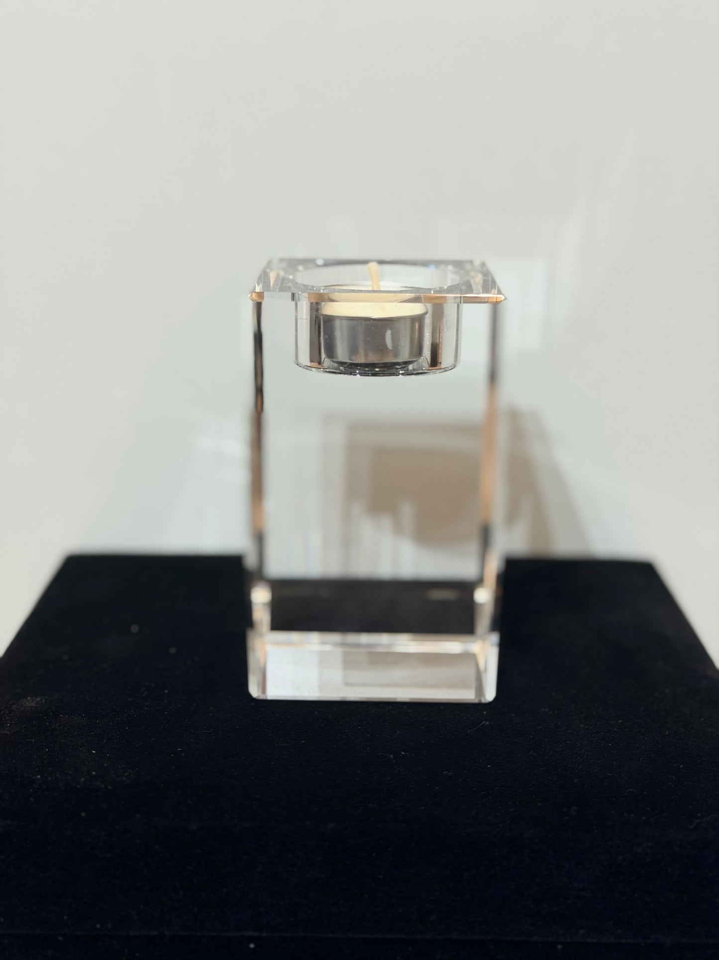Personalized 3D Candle Holder Crystal