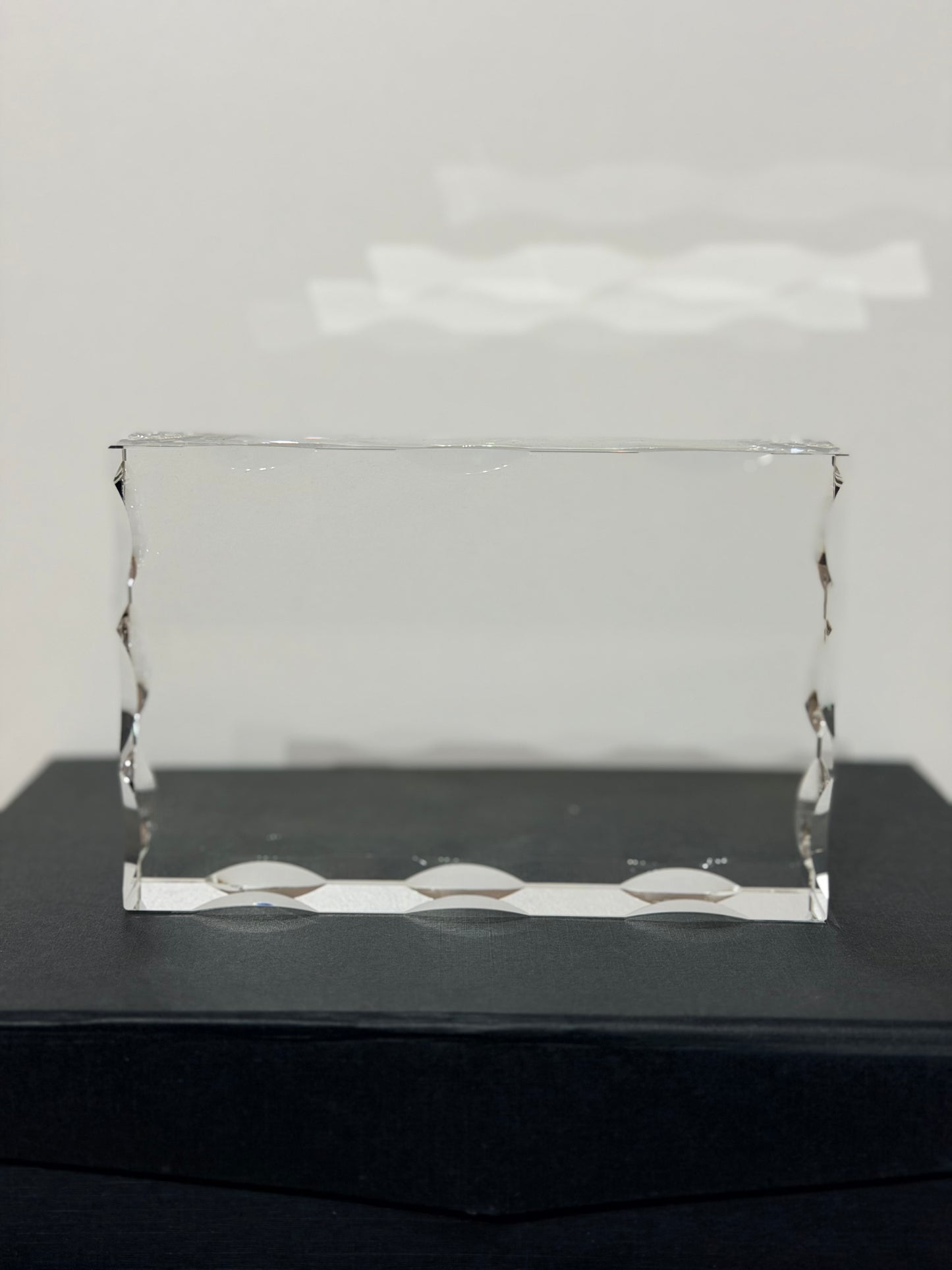 Personalized 3d Notched Crystal