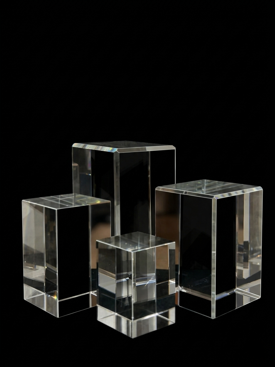 Personalized 3d Rectangle Crystals