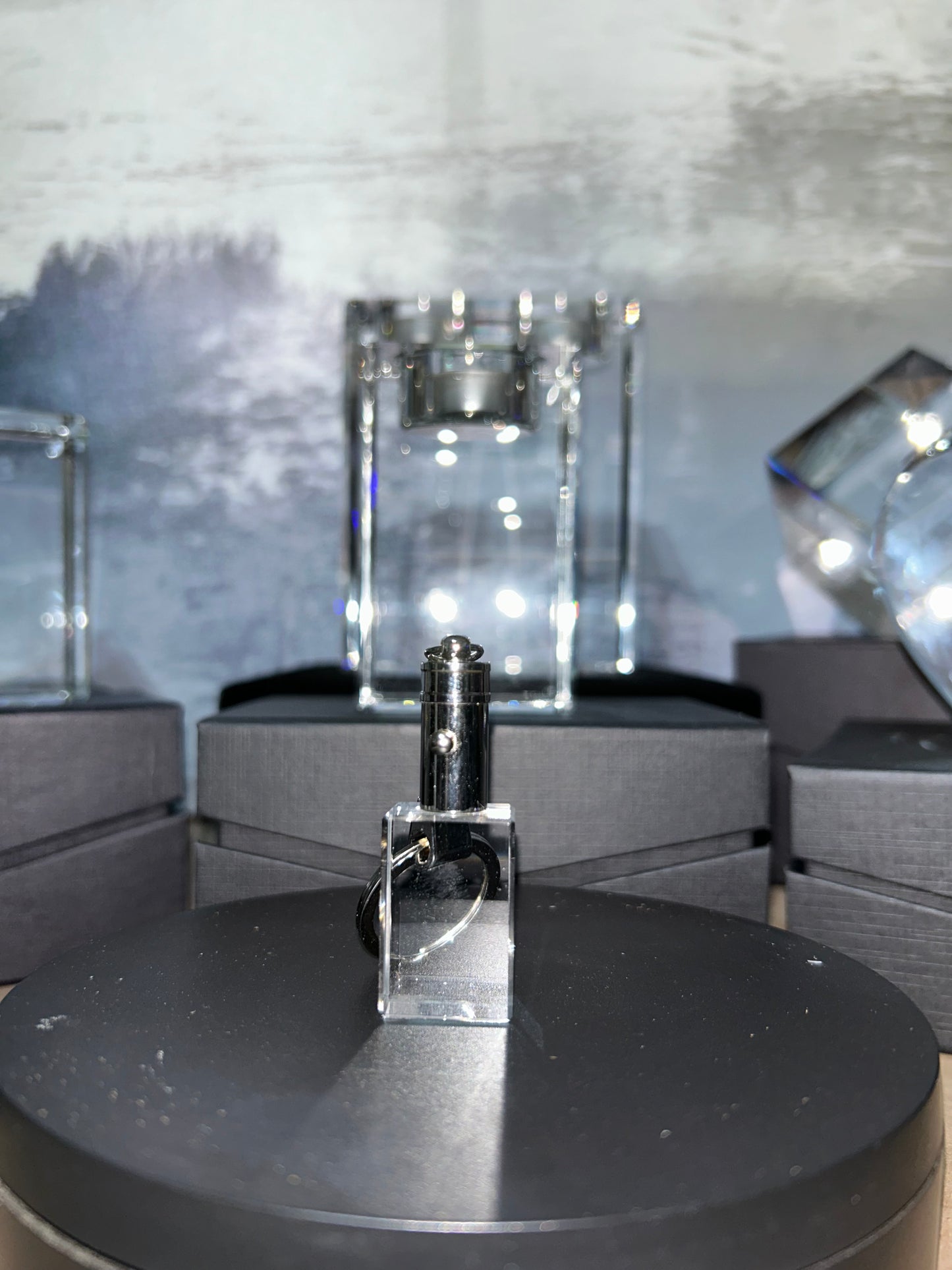 Personalized 3D Crystal Keychains