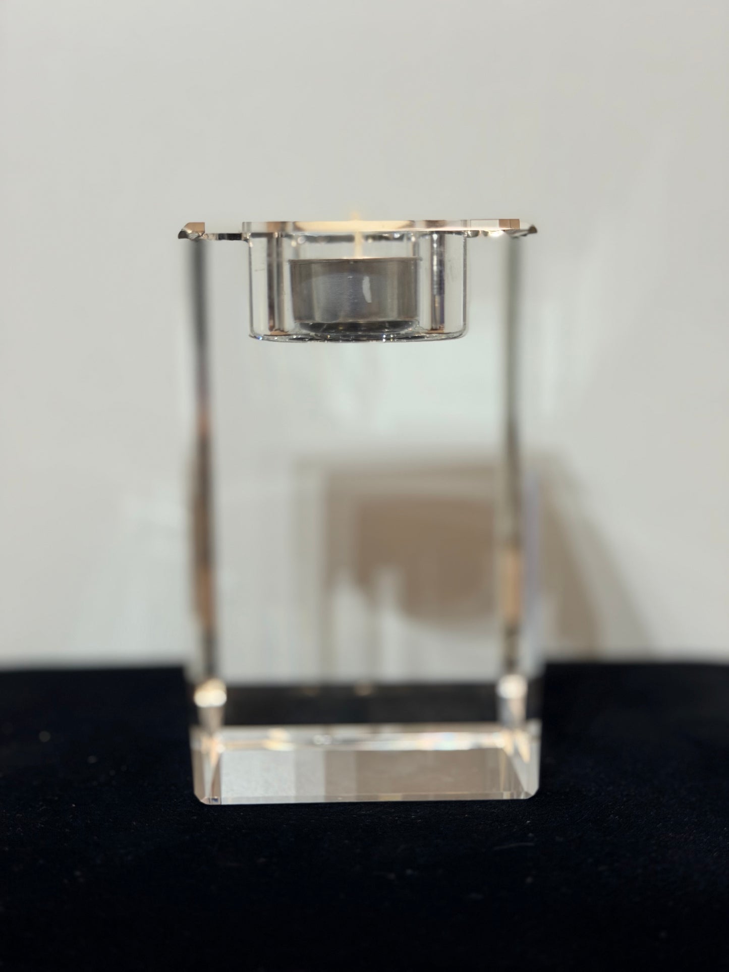 Personalized 3D Candle Holder Crystal