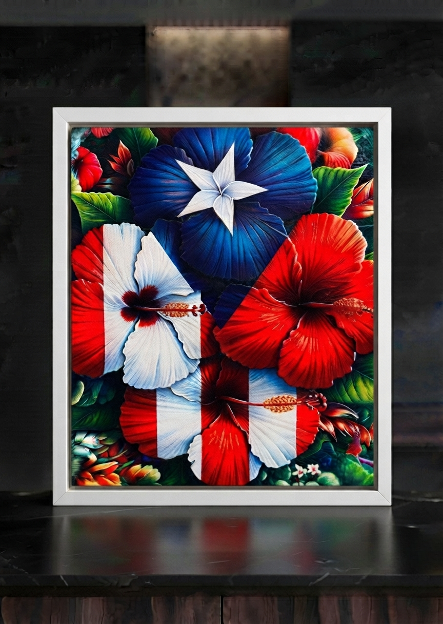 Cotton Canvas with Frames
