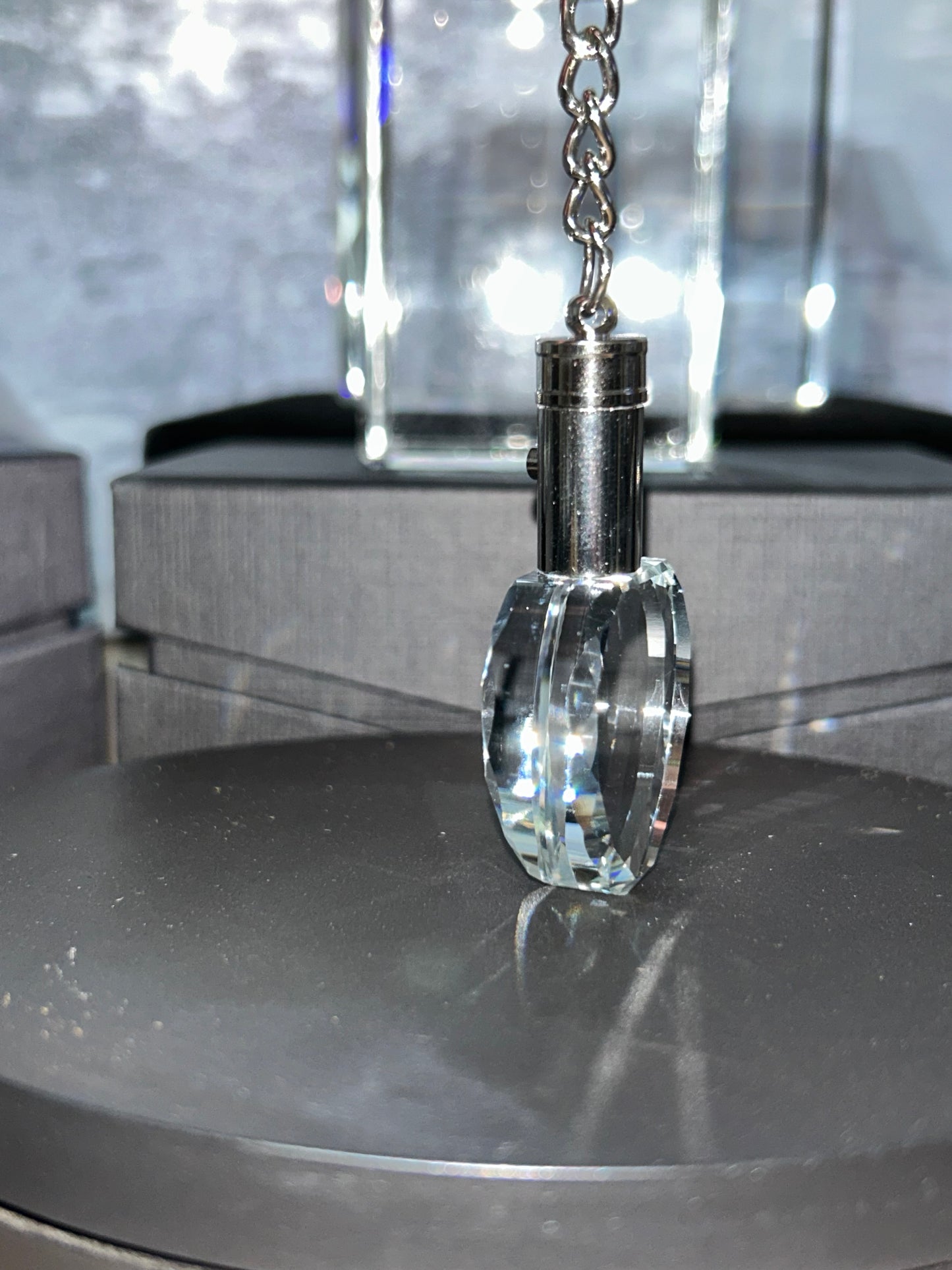 Personalized 3D Crystal Keychains