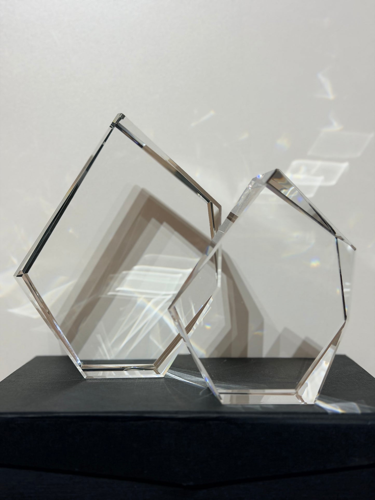 Personalized Prestige Cut 3D Crystal