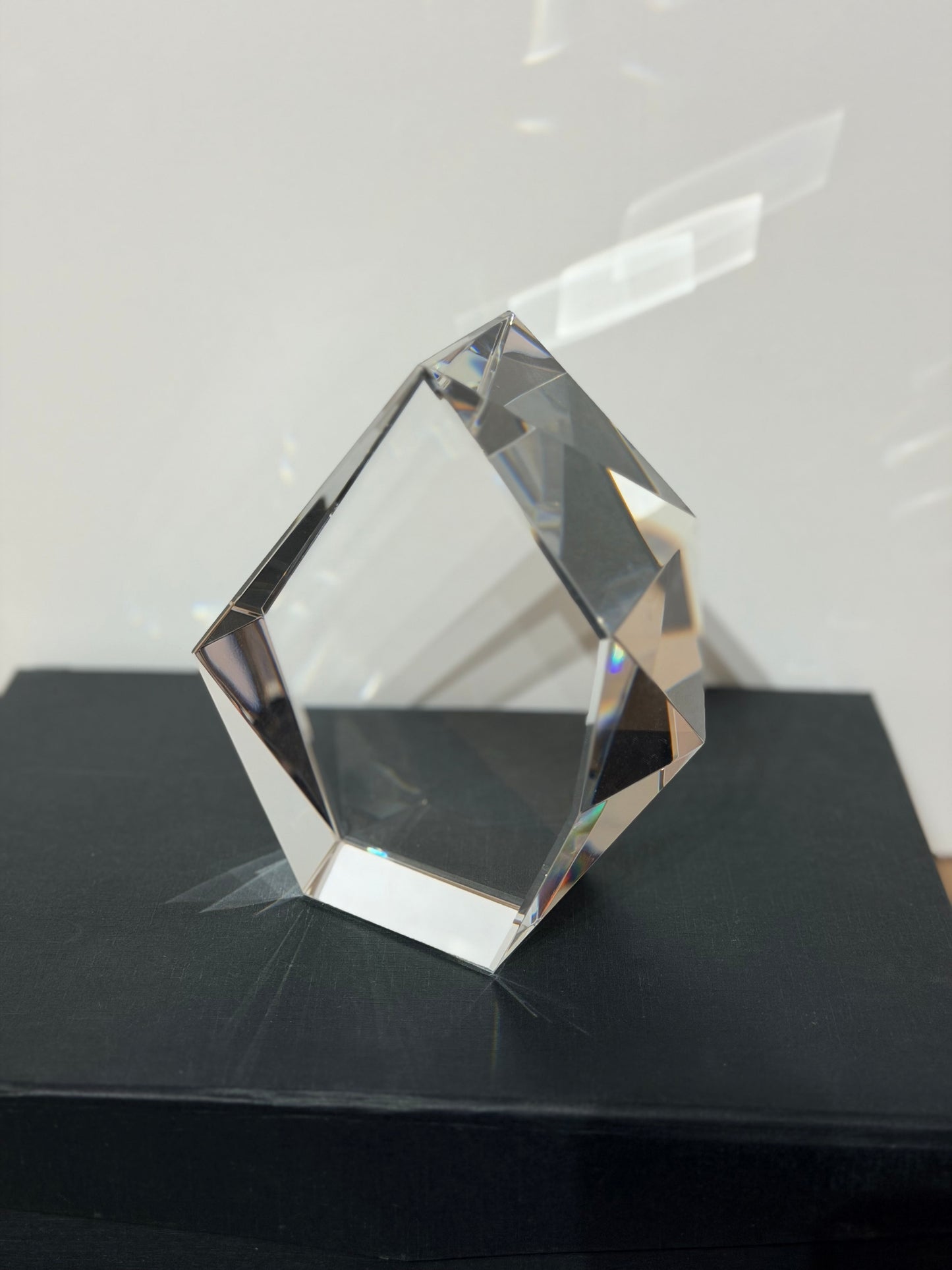 Personalized Prestige Cut 3D Crystal
