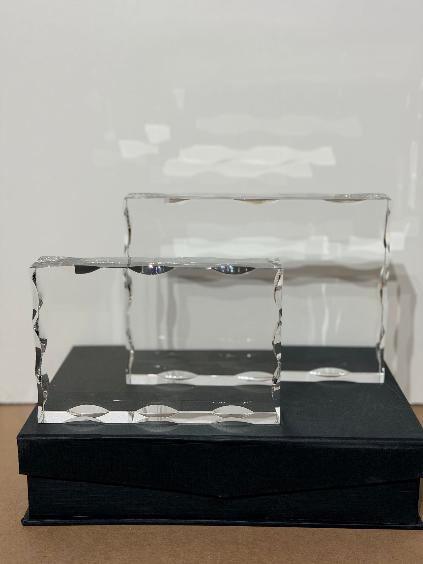 Personalized 3d Notched Crystal