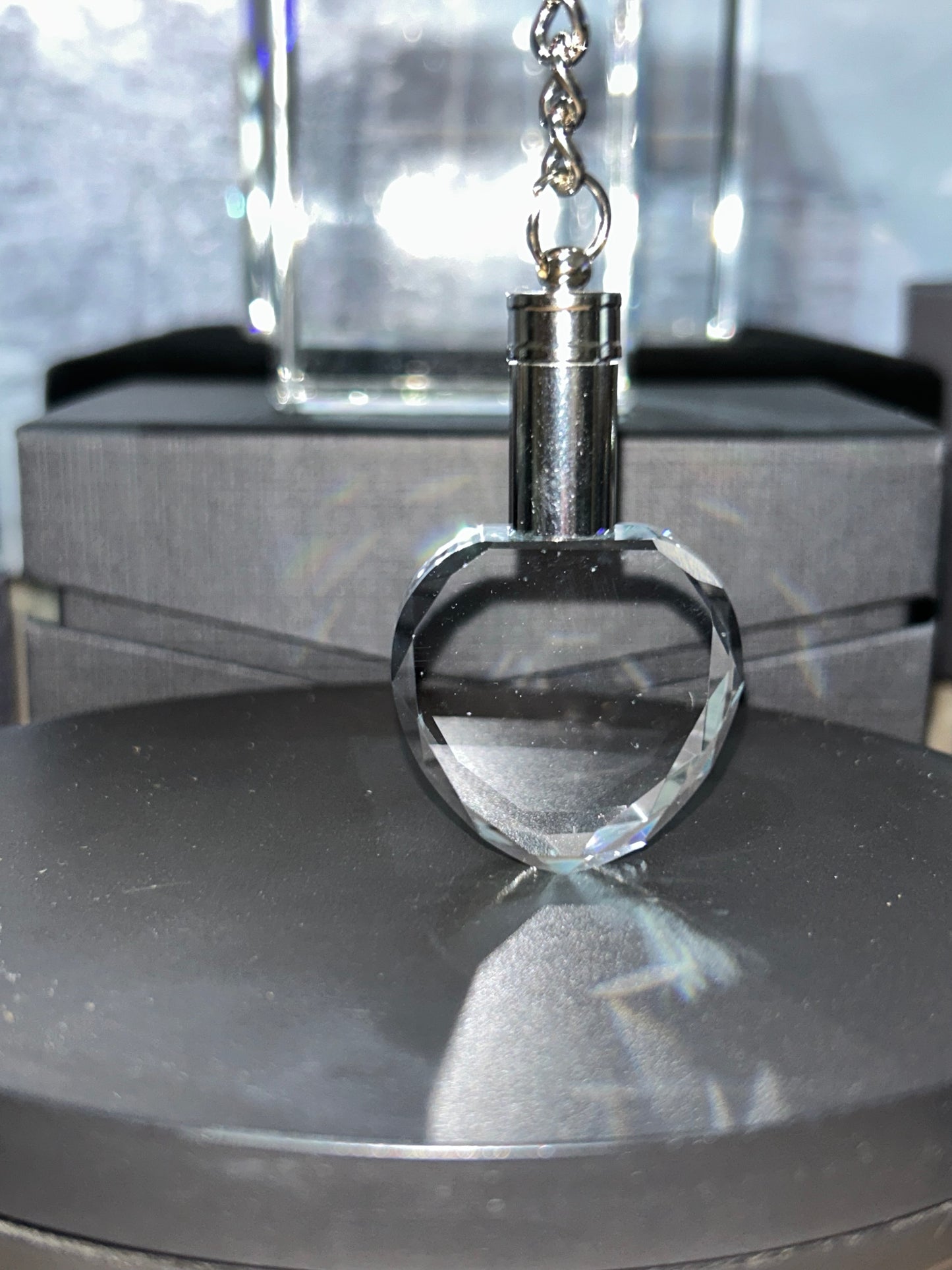 Personalized 3D Crystal Keychains