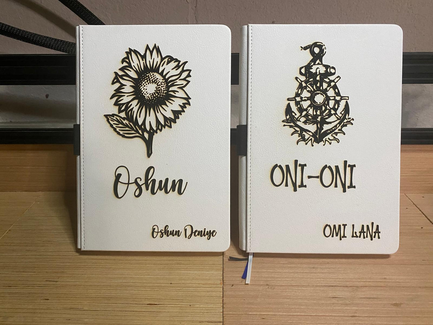 Laser Engraved Journals