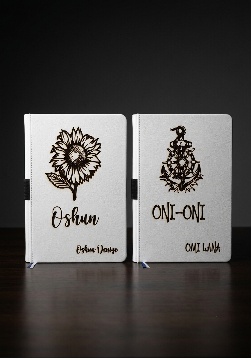 Laser Engraved Journals