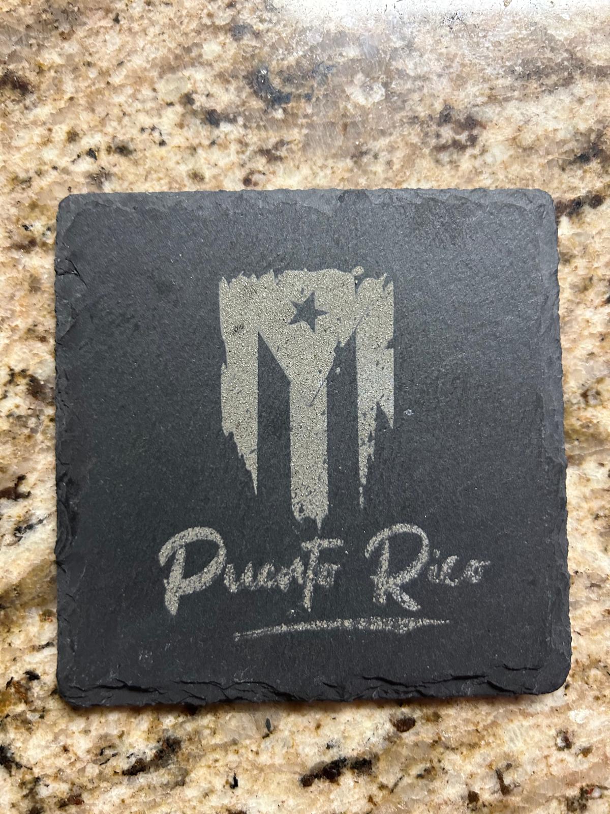 Laser Engraved Coasters set of 4