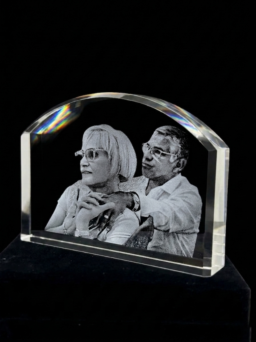 Personalized Monument 3d  Crystal