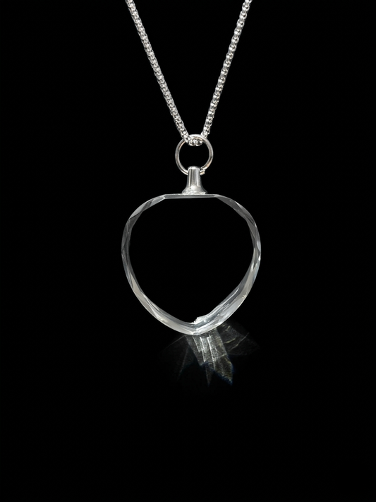 Personalized 3d Crystal Pendant