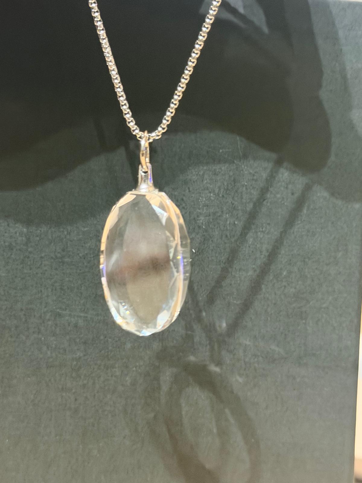Personalized 3d Crystal Pendant