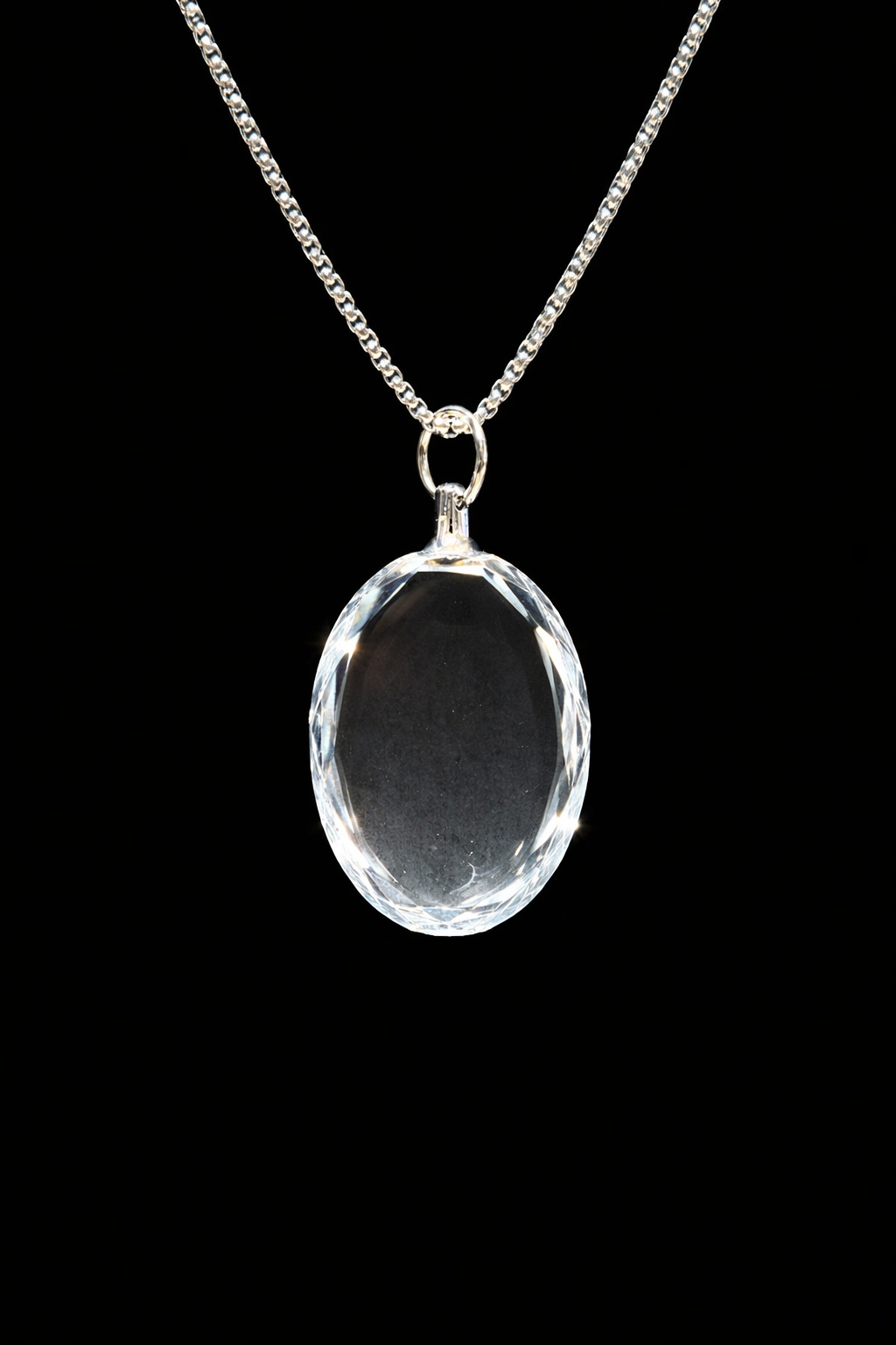 Personalized 3d Crystal Pendant