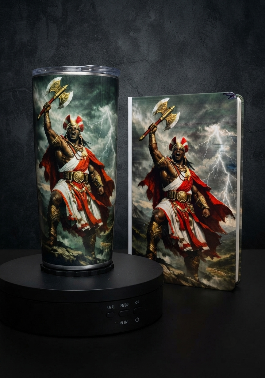 UV Printed Matching Journal and Tumbler