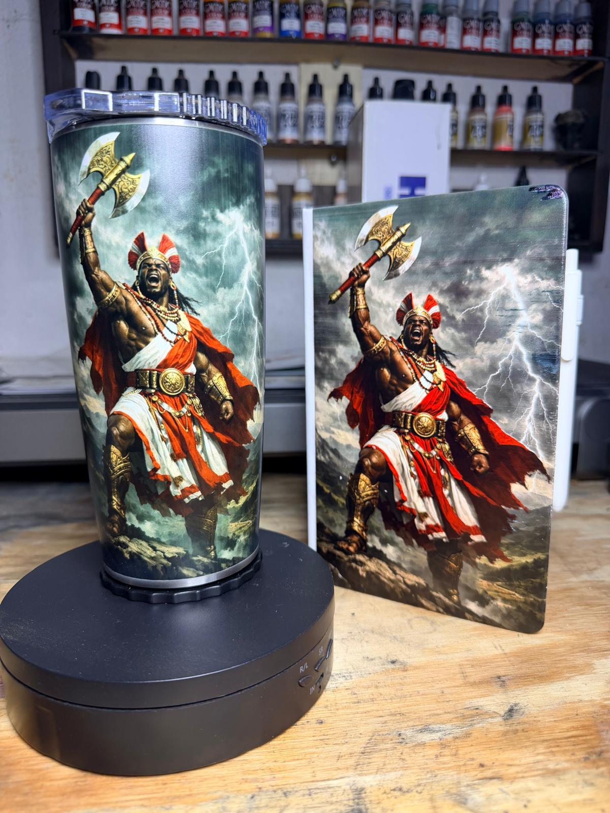 UV Printed Matching Journal and Tumbler
