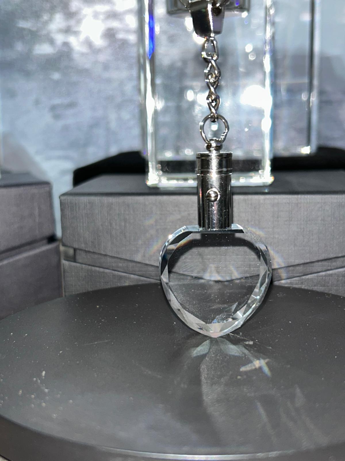 Personalized 3D Crystal Keychains