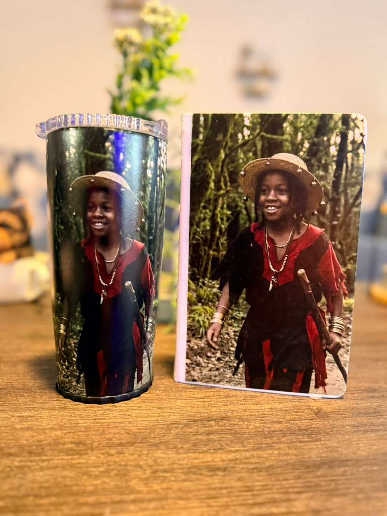 UV Printed Matching Journal and Tumbler