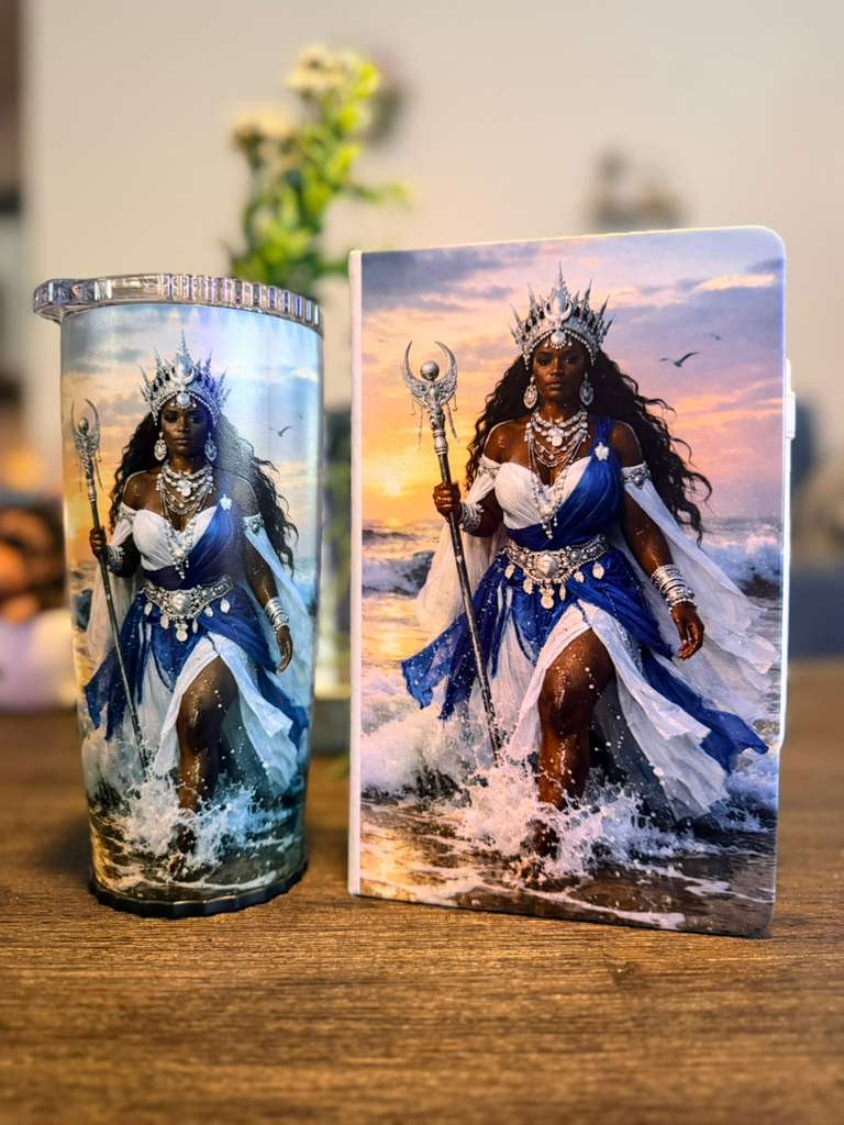 UV Printed Matching Journal and Tumbler