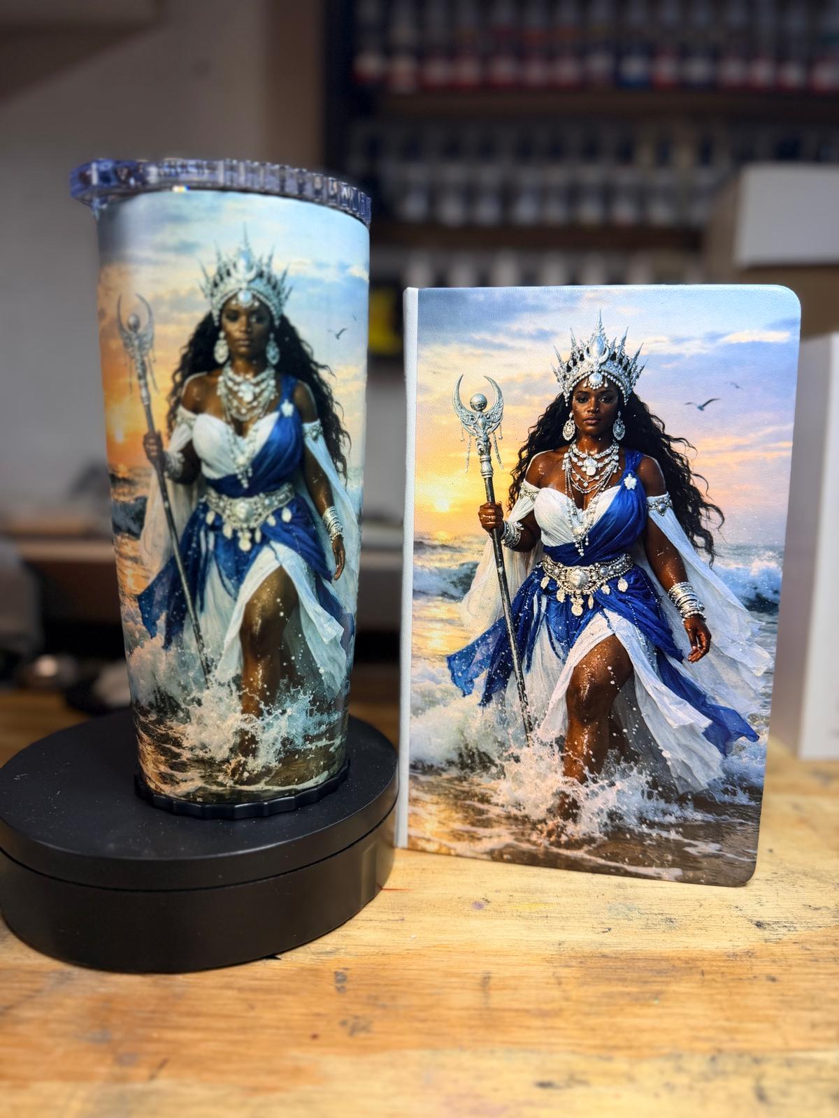 UV Printed Matching Journal and Tumbler