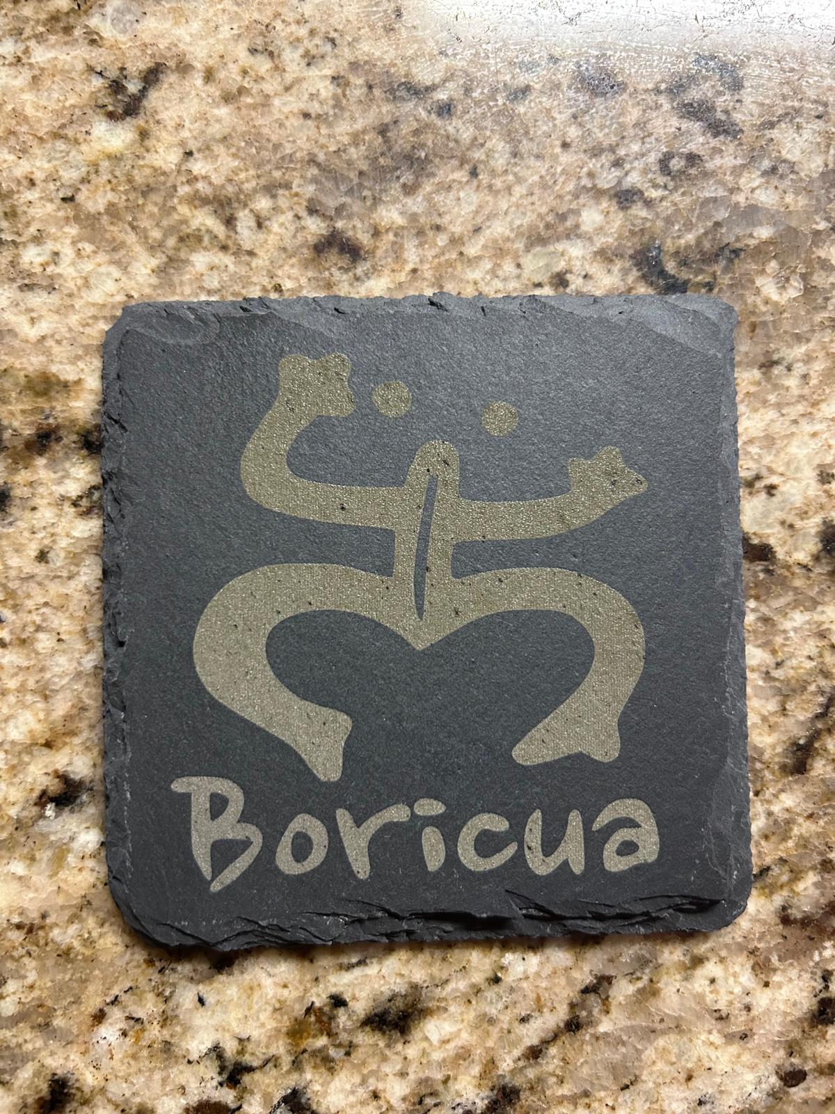 Laser Engraved Coasters set of 4
