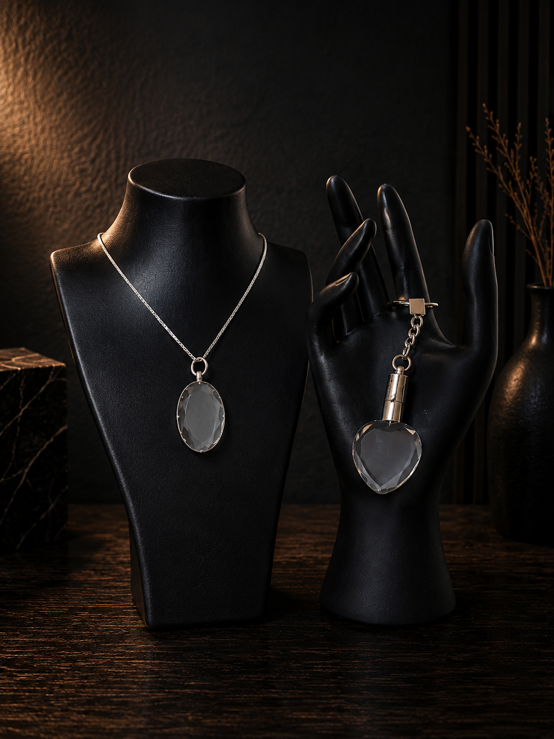 Premium Keychain Pendant Set