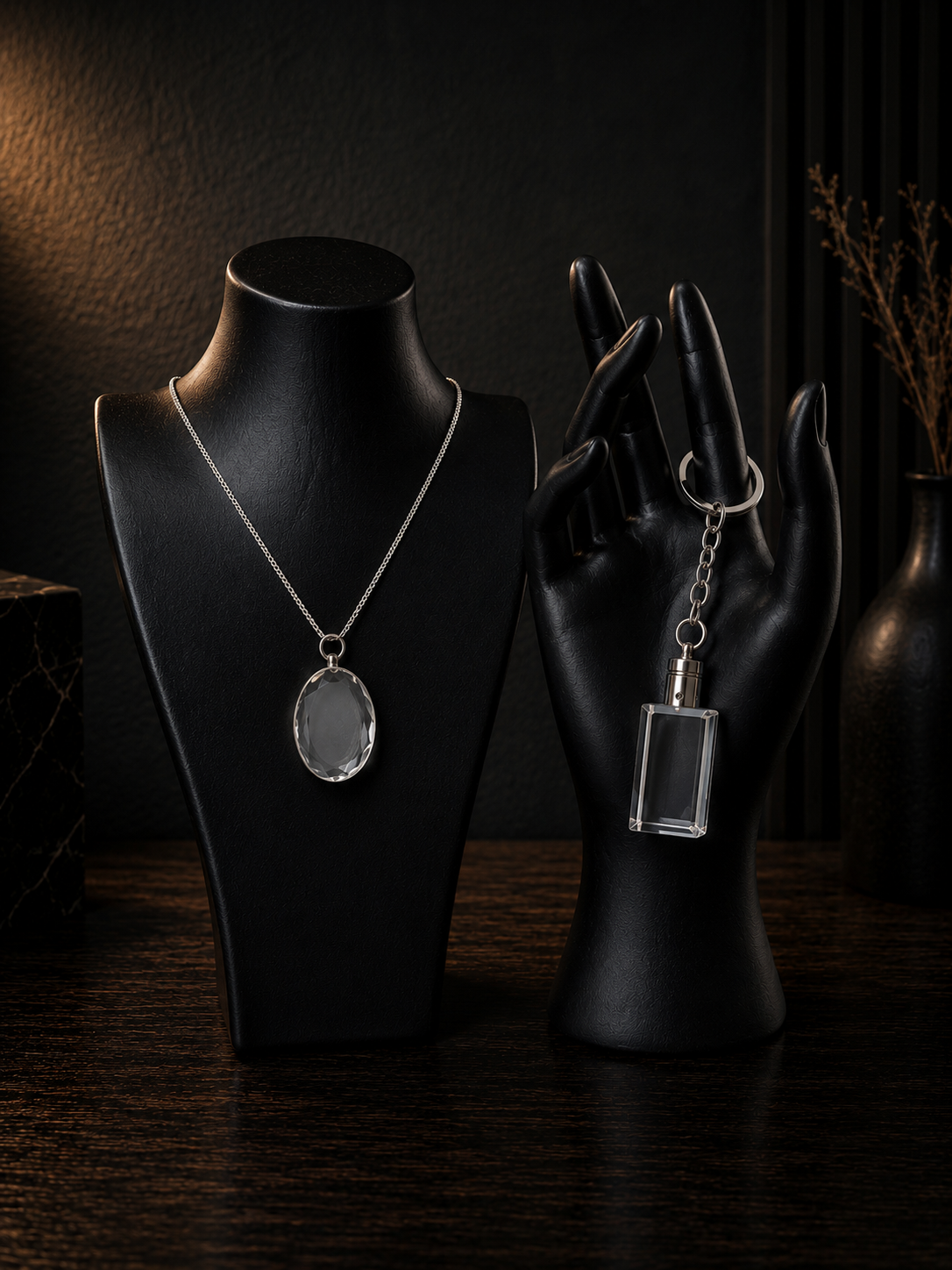 Premium Keychain Pendant Set