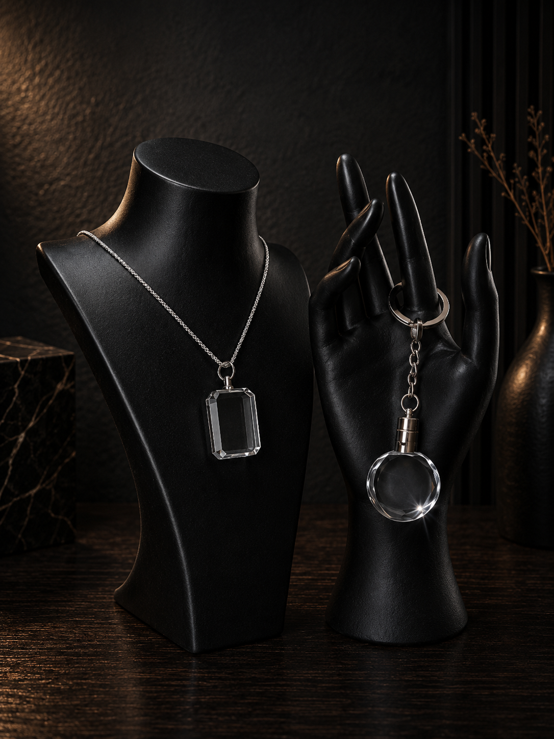 Premium Keychain Pendant Set