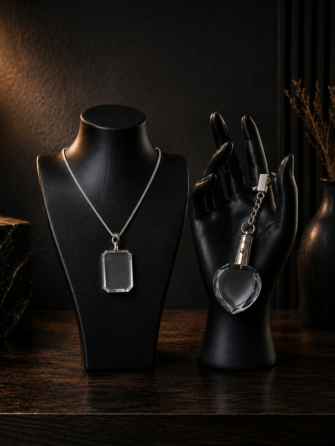 Premium Keychain Pendant Set