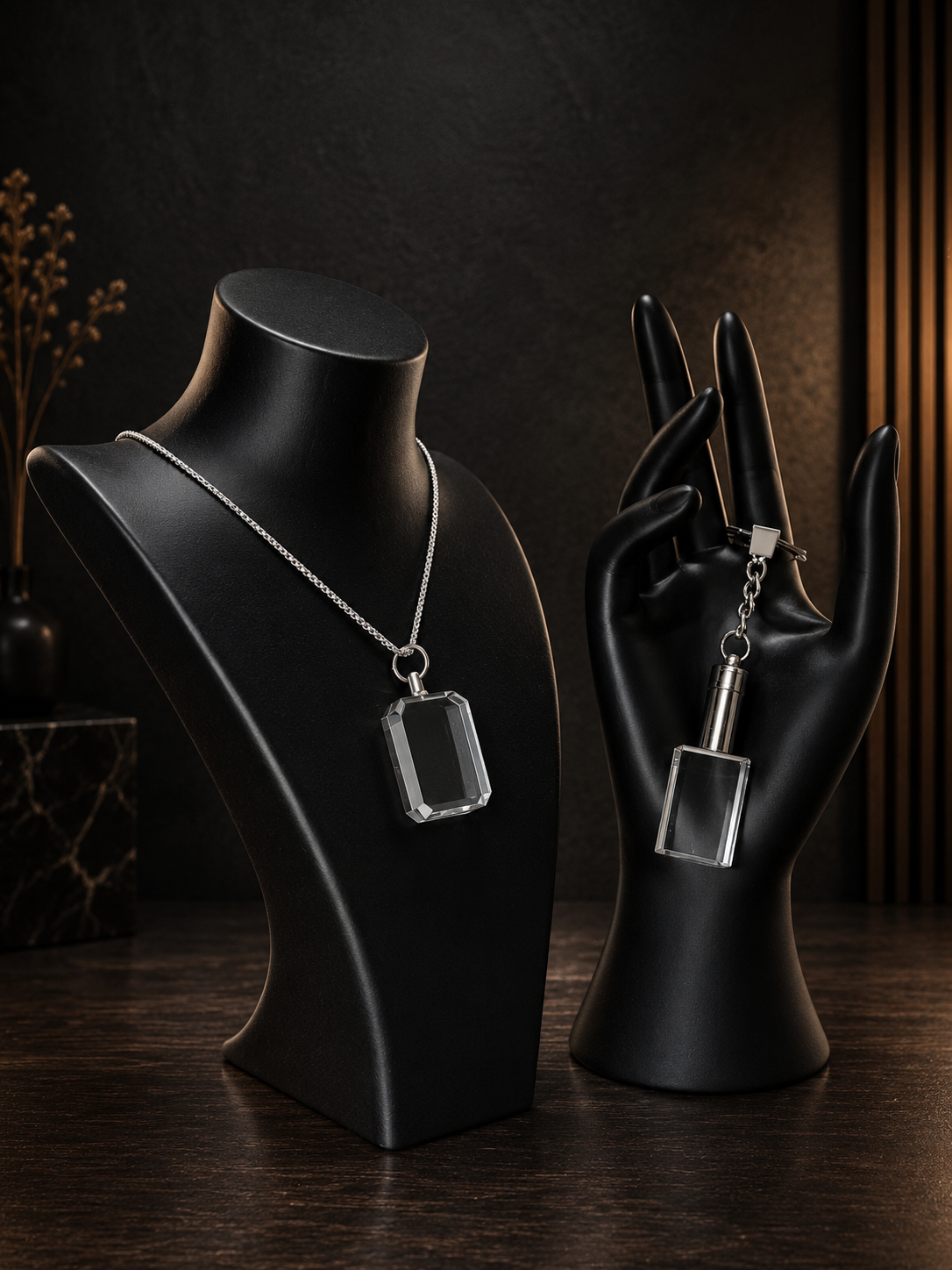 Premium Keychain Pendant Set