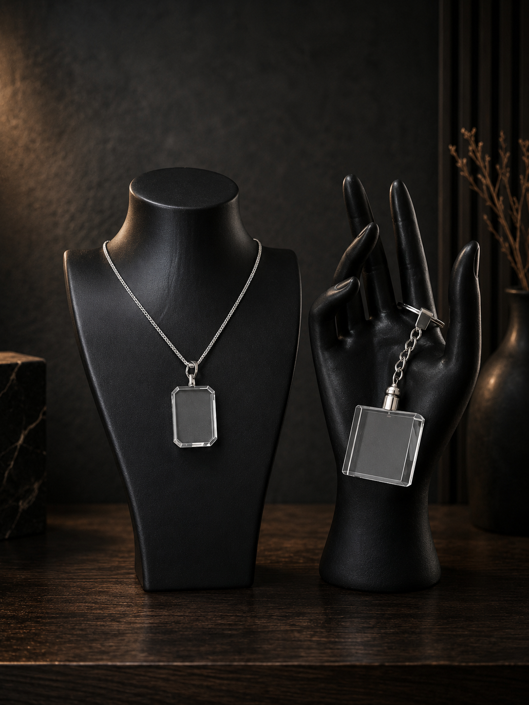 Premium Keychain Pendant Set