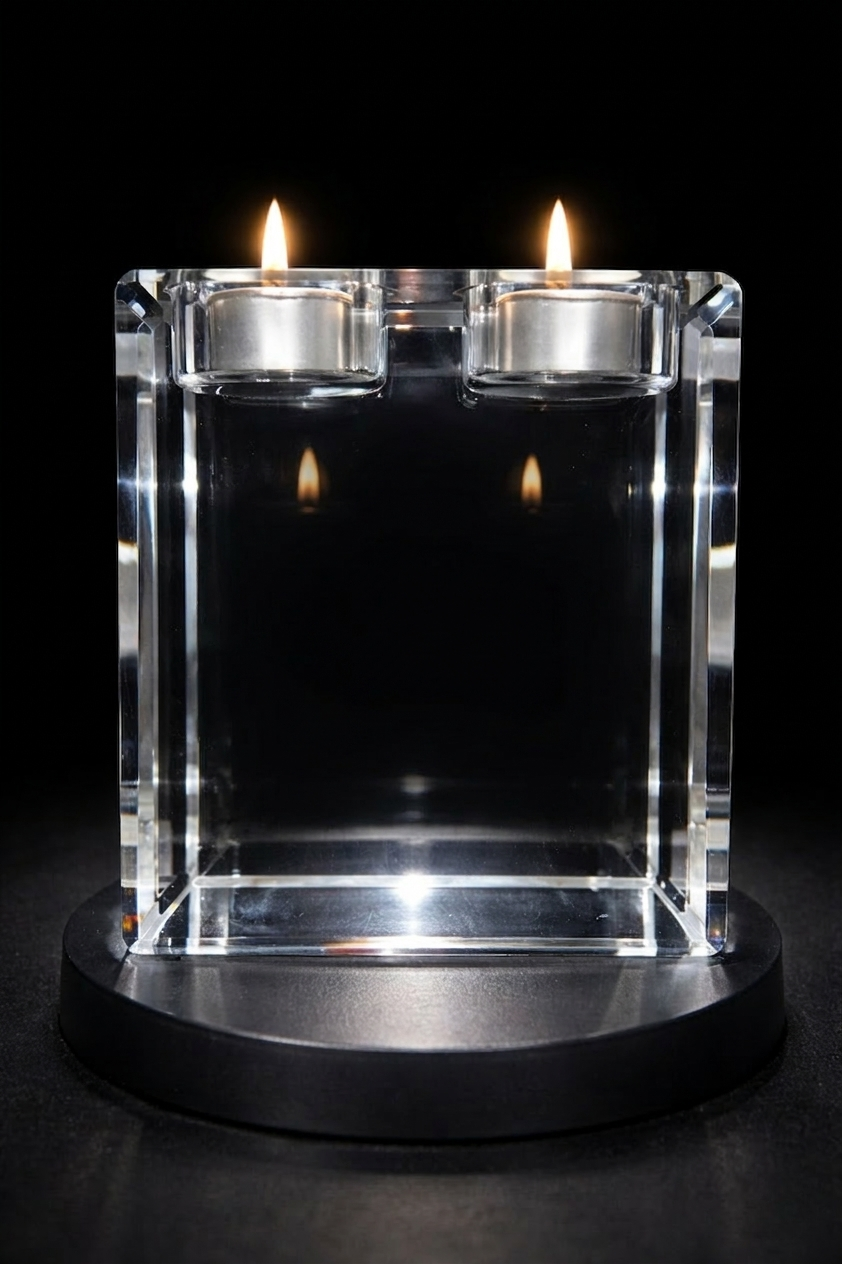 Personalized 3D Crystal Urn