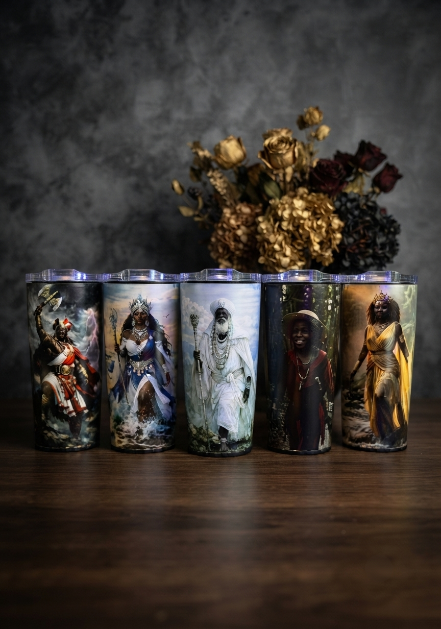 UV Printed Matching Journal and Tumbler